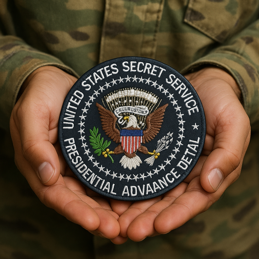 FREE United States Secret Service Presidential Advance Detail Badge – Own a Piece of Prestige!