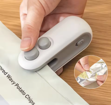 FREE Mini Heat Bag Sealer – Seal Freshness Instantly!