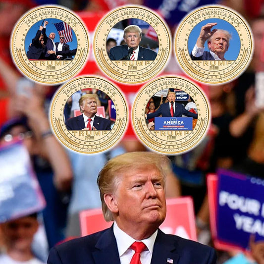 FREE Trump 5-Coin Collectible Set