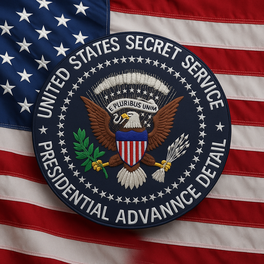 FREE United States Secret Service Presidential Advance Detail Badge – Own a Piece of Prestige!