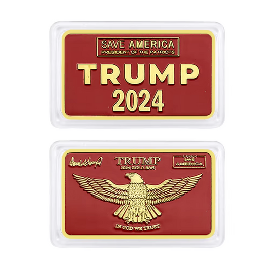 FREE Trump 2024 Gold Plated Bar